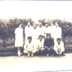 Đorđe Kožul Slobodan Baljak Viktor Baronica sa gostima iz Užica 1975.g.