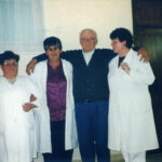 Piroška Kovač, Stana Lazendić, Nikola Vučković, Zora Koić 1998.