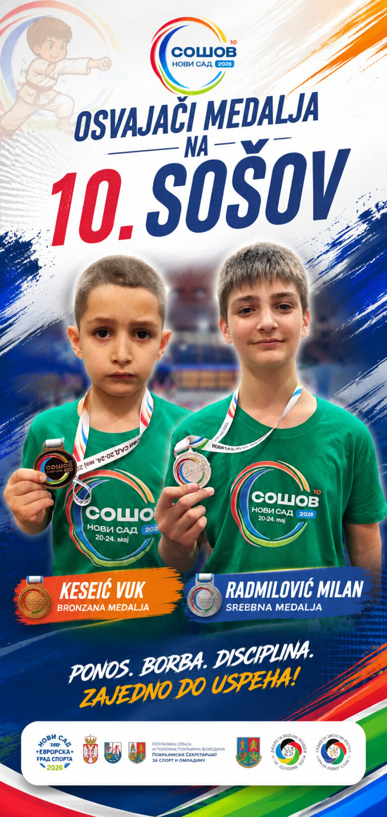 OSvajaci Medalja SOSOV