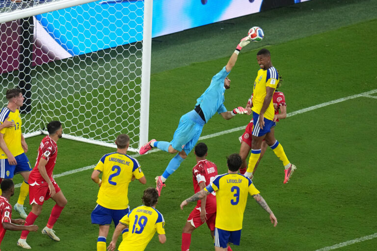 Tunisia Sweden WCup Soccer